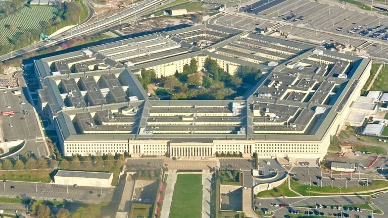 Distance view of The Pentagon