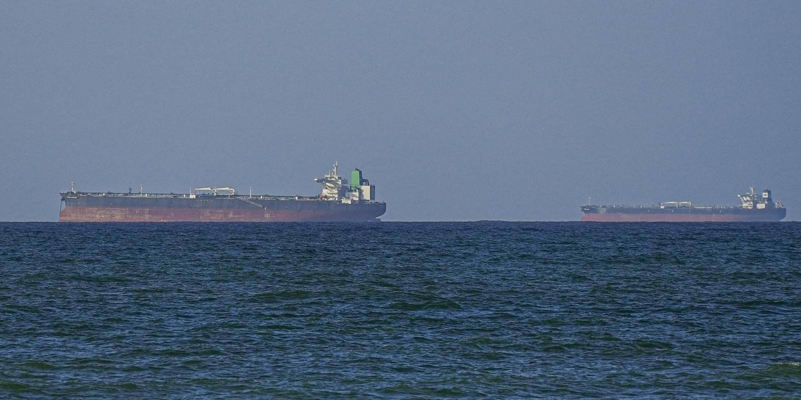Tankers at strait of hormuz